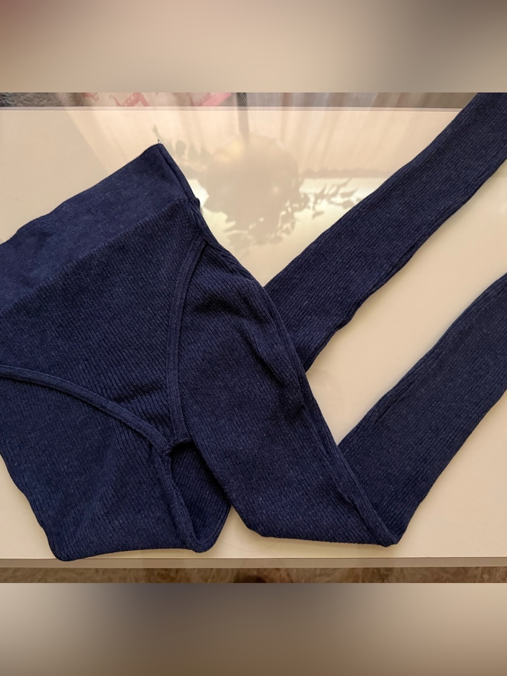 Knit Boyfriend Seam Leggings